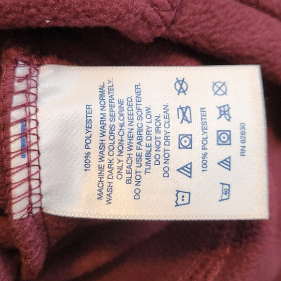 Lands' End Fleece, XS - Picture 8 of 12